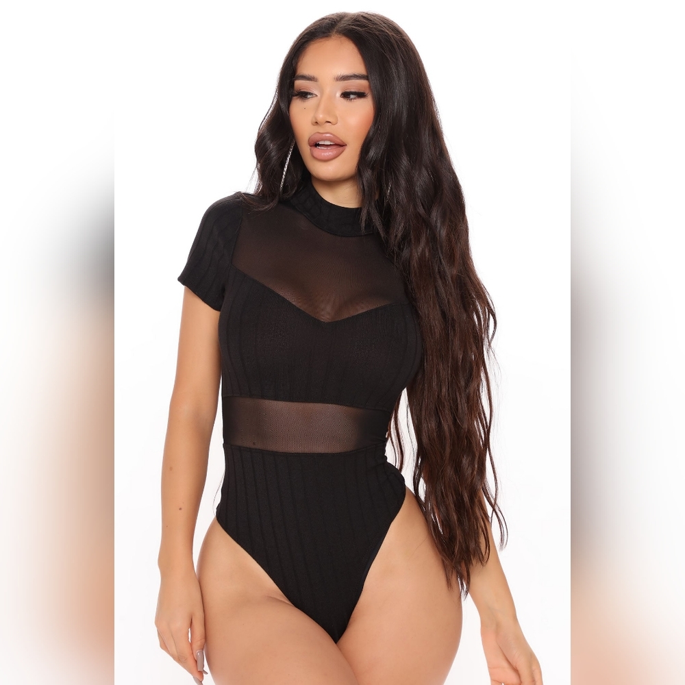 See Me Through Mesh Bodysuit